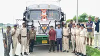 समेकित चेकपोस्ट पर मोहनिया पुलिस ने कंटेनर से बरामद हुए 32 मवेशी; तीन तस्कर गिरफ्तार