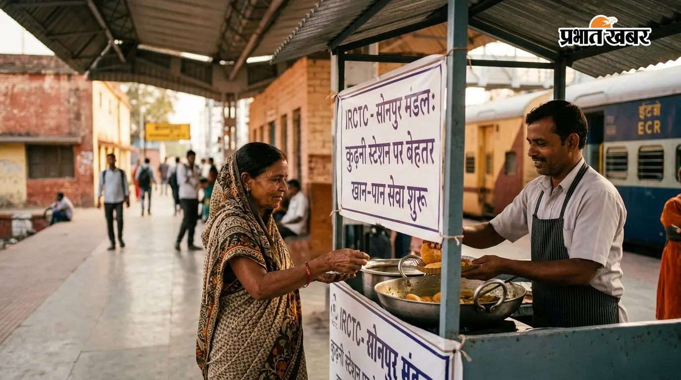 कुढ़नी समेत सोनपुर मंडल के 7 स्टेशनों पर कैटरिंग की मिलेगी सुविधा कुढ़नी समेत सोनपुर मंडल के 7 स्टेशनों पर कैटरिंग की मिलेगी सुविधा
