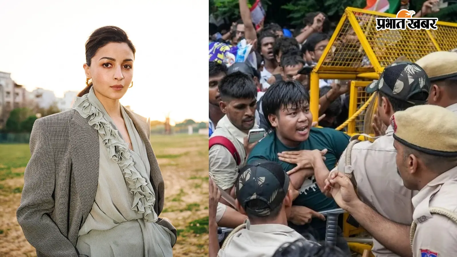 आलिया भट्ट और नीट प्रोटेस्ट करते छात्र, फोटो- इंस्टाग्राम आलिया भट्ट और नीट प्रोटेस्ट करते छात्र, फोटो- इंस्टाग्राम