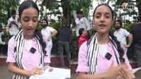 CJP प्रोटेस्ट के दौरान बच्ची का वीडियो वायरल: सरकार से पूछे सवाल, बोली- जवाबदेही मांगने पर मिल रही लाठियां