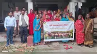 बेगूसराय: नावकोठी के नौलखा में कृषि उत्पादन समूह का प्रशिक्षण, वैज्ञानिक खेती और आधुनिक तकनीकों की दी गई जानकारी