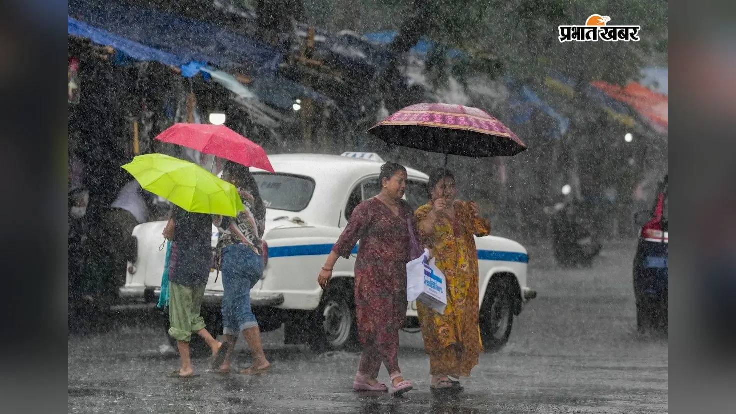 कोलकाता में बारिश कोलकाता में बारिश