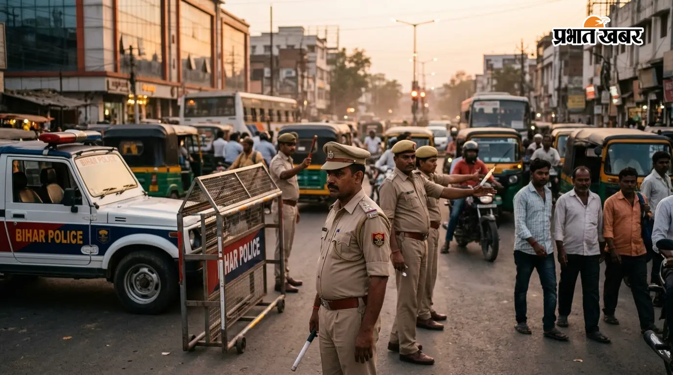 बिहार छात्र आंदोलन: मुजफ्फरपुर में अलर्ट, पुलिस तैनात बिहार छात्र आंदोलन: मुजफ्फरपुर में अलर्ट, पुलिस तैनात