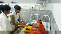 बाबाधाम जा रहे बंगाल के कांवरिया की बिगड़ी तबीयत, कटोरिया अस्पताल में कराया गया भर्ती