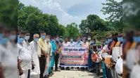 कोटवा में 28 टीबी मरीजों को जनप्रतिनिधियों ने लिया गोद, 6 महीने तक मिलेगा पौष्टिक राशन