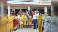 समस्तीपुर: प्रस्तावित शिक्षा विधेयक के विरोध में विमेंस कॉलेज के शिक्षकों ने बांधी काली पट्टी