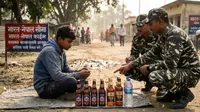 भारत-नेपाल सीमा पर नेपाली शराब के साथ नाबालिग पकड़ा गया, पुलिस ने की कार्रवाई