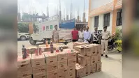 समस्तीपुर: झखड़ा में 1259 लीटर अंग्रेजी शराब और बीयर बरामद, पिकअप चालक गिरफ्तार