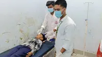 गोपालगंज में दो बाइकों की टक्कर, मासूम बच्चे समेत तीन घायल; सदर अस्पताल में भर्ती
