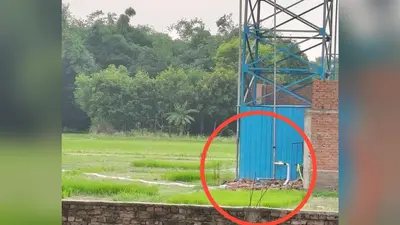 नल-जल योजना से खेतों की सिंचाई, हाजीपुर में सरकारी योजना के दुरुपयोग का आरोप