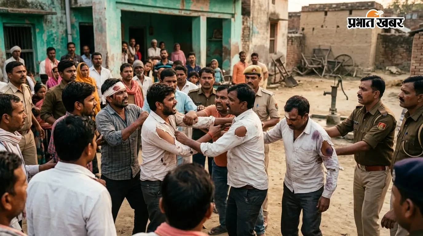 भूमि विवाद में बैरिया में भिड़े दो पक्ष, आधा दर्जन घायल भूमि विवाद में बैरिया में भिड़े दो पक्ष, आधा दर्जन घायल