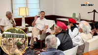 CJP प्रदर्शन के बीच राहुल गांधी के आवास में INDIA ब्लॉक की बैठक, बाहर भारी पुलिस बल तैनात