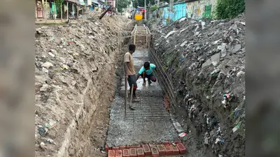 निरीक्षण के बाद भी बिना सूचना पट्ट के जारी नाली निर्माण, ग्रामीणों ने उच्चस्तरीय जांच की मांग उठाई
