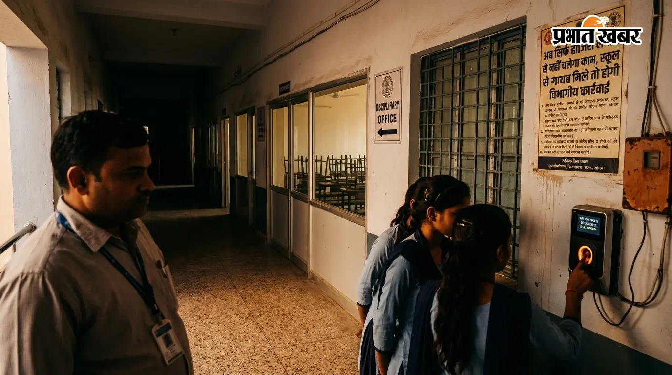 हाजिरी के बाद भी स्कूल से गायब शिक्षकों पर कार्रवाई हाजिरी के बाद भी स्कूल से गायब शिक्षकों पर कार्रवाई
