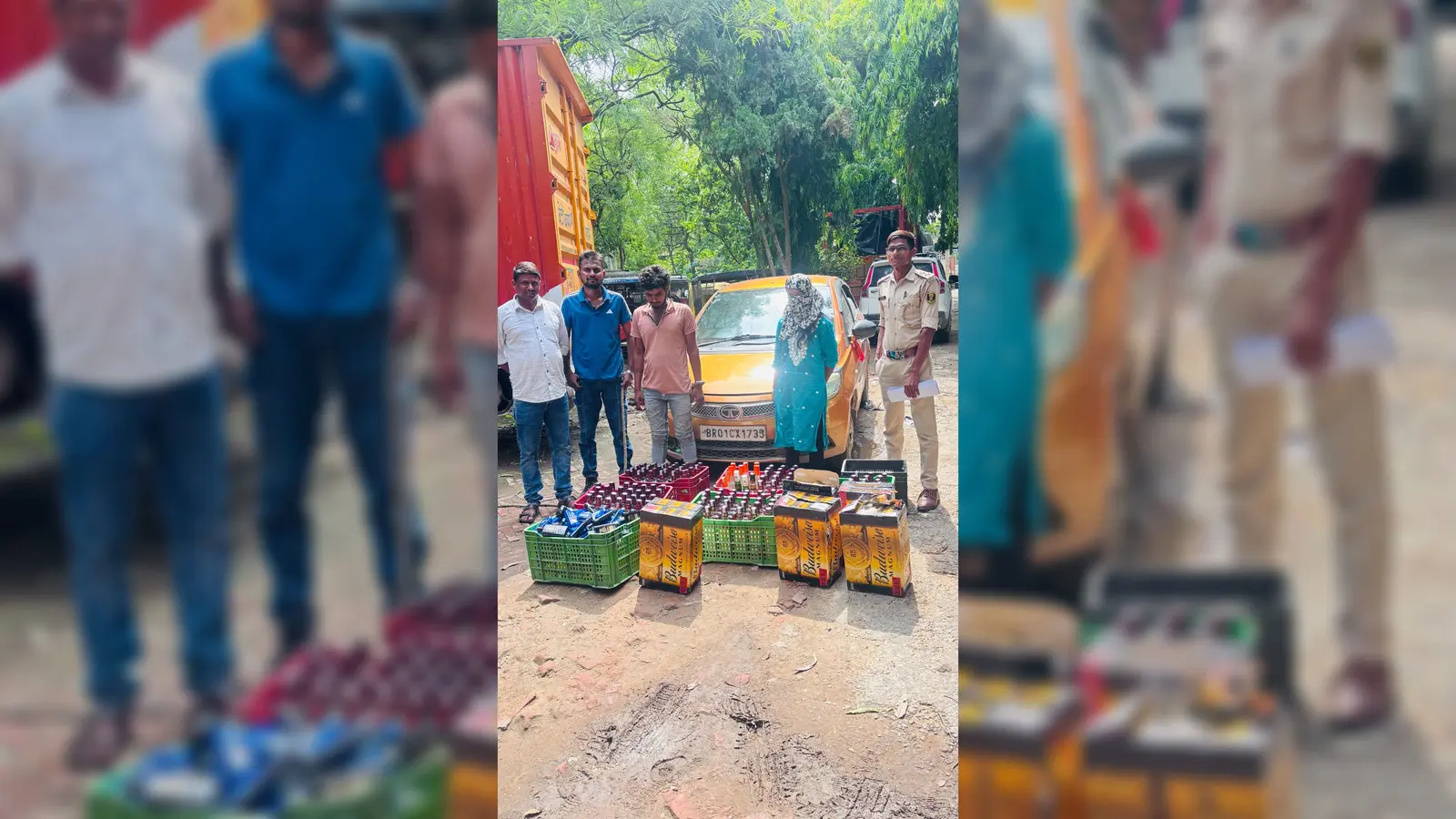 फोटो- जब्त कार व शराब के साथ गिरफ्तार आरोपी आरोपी | Prabhat Khabar Network फोटो- जब्त कार व शराब के साथ गिरफ्तार आरोपी आरोपी | Prabhat Khabar Network