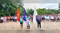 DAV कैनरी हिल में क्लस्टर स्तरीय खेलकूद प्रतियोगिता शुरू