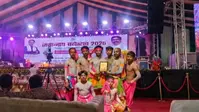 रांची के जगन्नाथ महोत्सव में पटमदा के कलाकारों ने नटुआ नृत्य से मोहा मन