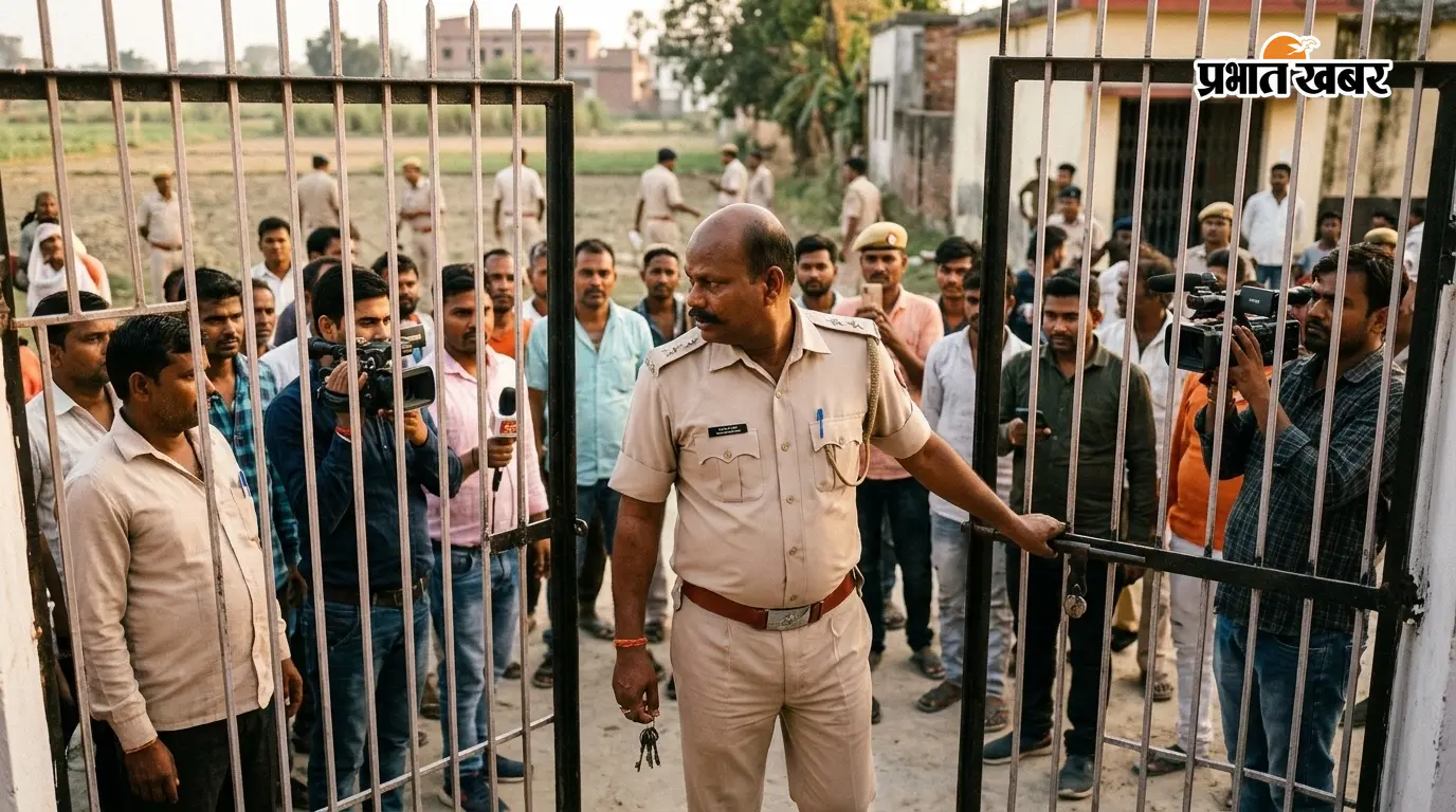 थाने से भागा शराब तस्कर: पारु में पुलिस की फजीहत थाने से भागा शराब तस्कर: पारु में पुलिस की फजीहत