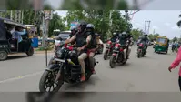 जंतर-मंतर प्रदर्शन के मद्देनजर सासाराम में हाई अलर्ट, DM-SP ने निकाला फ्लैग मार्च