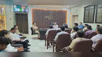 भूमि विवाद, विधि व्यवस्था और NCORD बैठक में सख्त दिखे DM दीपेश कुमार, अधिकारियों को दिए कड़े निर्देश