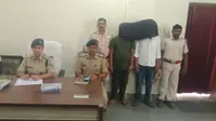 मधुबनी: खजौली में वाहन जांच के दौरान दो युवक गिरफ्तार, देसी कट्टा और कारतूस बरामद
