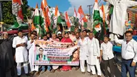 मधुबनी: जयनगर में कांग्रेस ने केंद्रीय शिक्षा मंत्री का फूंका पुतला, पेपर लीक पर जताया विरोध