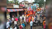 चांडिल में बाहुड़ा यात्रा पर उमड़ा श्रद्धालुओं का जनसैलाब