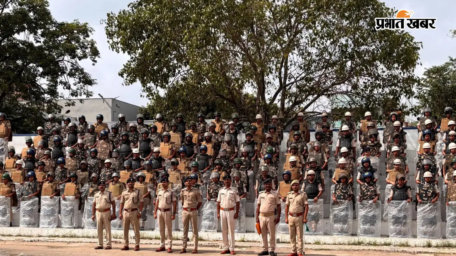 जिला में पुलिस का व्यवस्था जिला में पुलिस का व्यवस्था