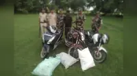 भारत-नेपाल सीमा पर 123 लीटर नेपाली शराब के साथ तस्कर गिरफ्तार