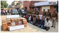 शराबबंदी अभियान में उत्पाद विभाग की बड़ी कार्रवाई, 15 तस्कर गिरफ्तार, 278 लीटर शराब जब्त