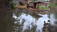 अतिक्रमण से रुका पानी का बहाव, सरैया गांव में जलजमाव से ग्रामीण बेहाल