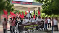 नीट पेपर लीक के विरोध में आइसा-आरवाईए का प्रतिरोध मार्च, शिक्षा मंत्री के इस्तीफे की मांग
