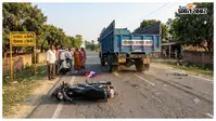 चौतरवा-रतवल मार्ग पर ट्रक की टक्कर से युवक की मौत, चालक फरार