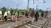 बिहार बंद के बीच जहानाबाद में रेलवे ट्रैक पर हाई अलर्ट, RPF-GRP ने संभाला मोर्चा