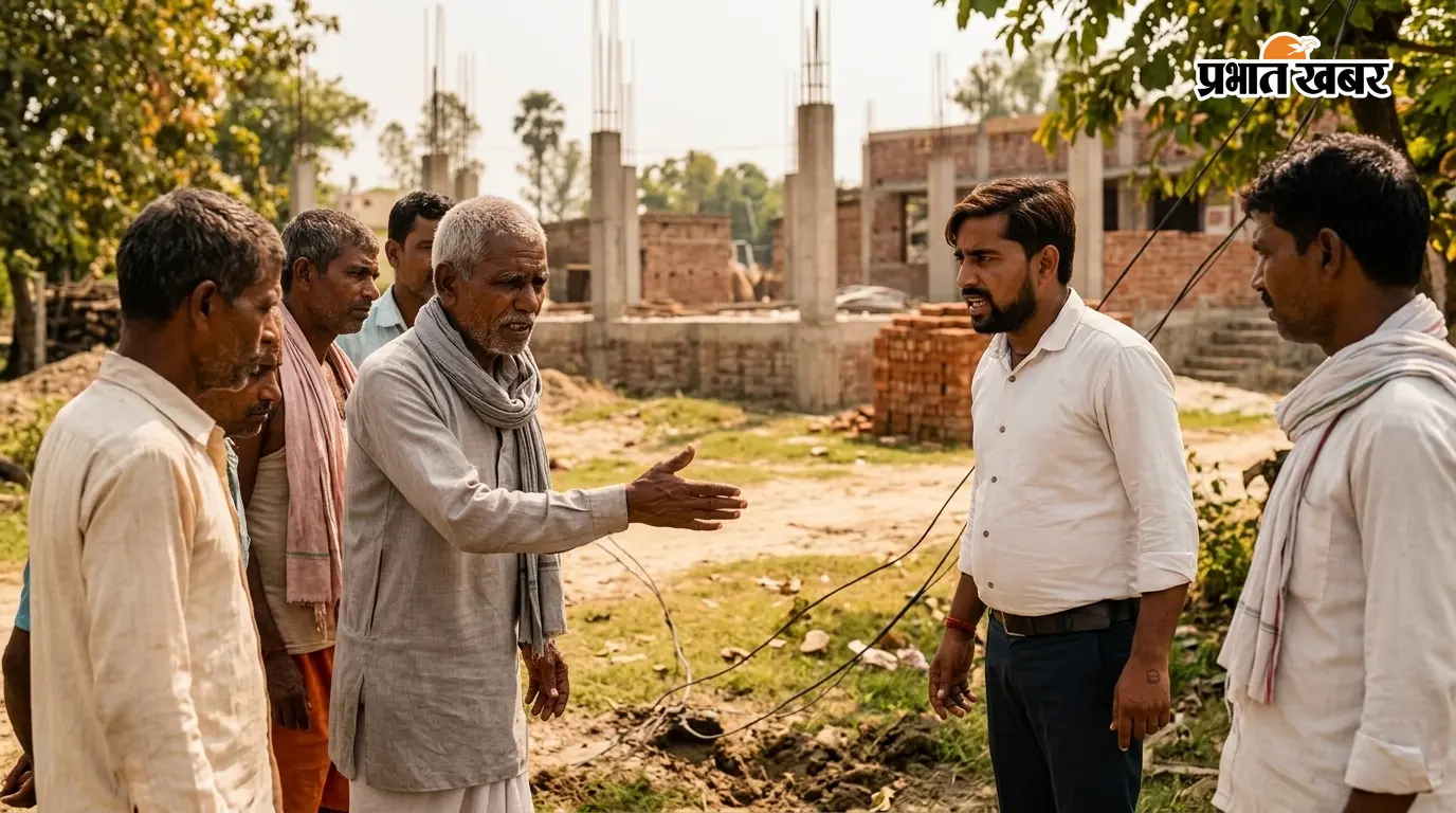 खुले तार से गाय की मौत, ग्रामीणों में रोष खुले तार से गाय की मौत, ग्रामीणों में रोष