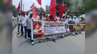 सासाराम में बिहार बंद का असर, पेपर लीक और शिक्षा के निजीकरण के विरोध में छात्रों का प्रदर्शन