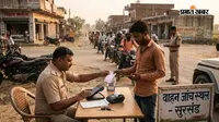 सुरसंड में वाहन जांच अभियान तेज, 14 बाइक चालकों से ₹20 हजार का ऑनलाइन चालान वसूला