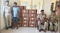 पसराहा पुलिस ने बोलेरो से 1056 लीटर प्रतिबंधित कफ सिरप किया जब्त, एक तस्कर गिरफ्तार