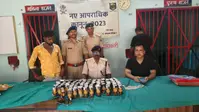 बाइक की सीट के नीचे छिपी थी शराब की खेप, बेतिया पुलिस ने युवक को दबोचा