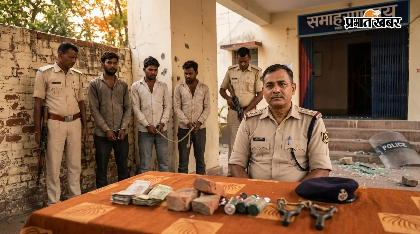 सीतामढ़ी हिंसा: समाहरणालय पथराव मामले में 8 उपद्रवी गिरफ्तार, पुलिस ने जारी किए हेल्पलाइन नंबर सीतामढ़ी हिंसा: समाहरणालय पथराव मामले में 8 उपद्रवी गिरफ्तार, पुलिस ने जारी किए हेल्पलाइन नंबर