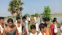 औरंगाबाद के गोह में हादसा, खेत के गड्ढे में डूबने से नानी और 3 वर्षीय नाती की मौत