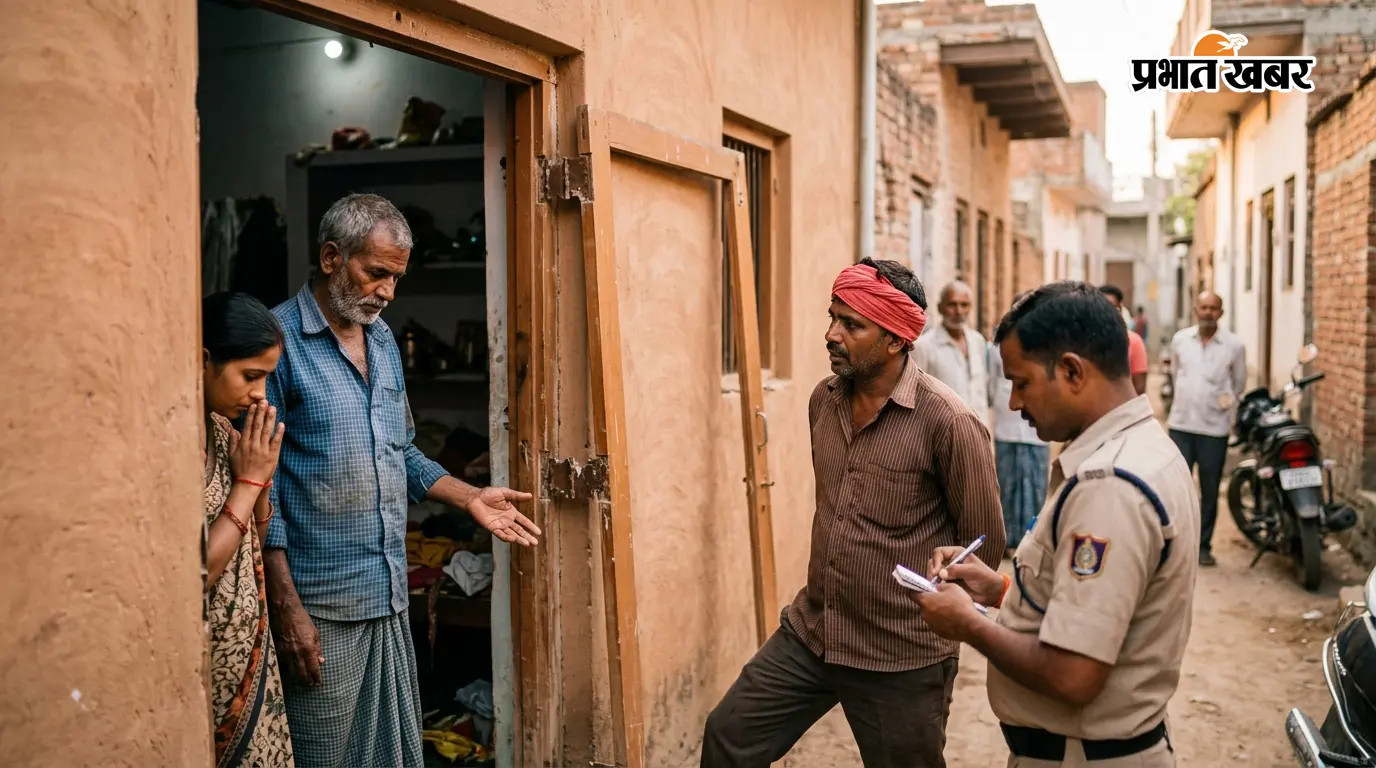मड़वन :: चोरों ने घर से लाखों की संपत्ति चुरायी, एक पकड़ाया मड़वन :: चोरों ने घर से लाखों की संपत्ति चुरायी, एक पकड़ाया