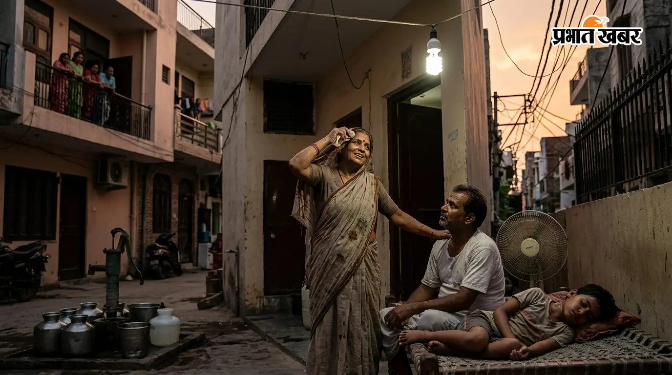 मधुबन में भीषण गर्मी: बिजली कटौती से हाहाकार मधुबन में भीषण गर्मी: बिजली कटौती से हाहाकार
