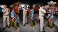 कानपुर में बीच सड़क महिला का हाईवोल्टेज ड्रामा, होमगार्ड की वर्दी पकड़कर थप्पड़-लात से की पिटाई, Video Viral