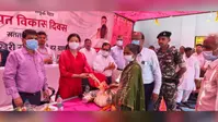 जहानाबाद में पंचायत विकास दिवस पर 897 न्यूट्रीशन किट वितरित
