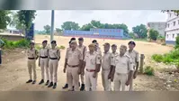औरंगाबाद: प्रदर्शन की आशंका पर अलर्ट रही दाउदनगर पुलिस,  विभिन्न जगहों पर पुलिस बल की तैनाती