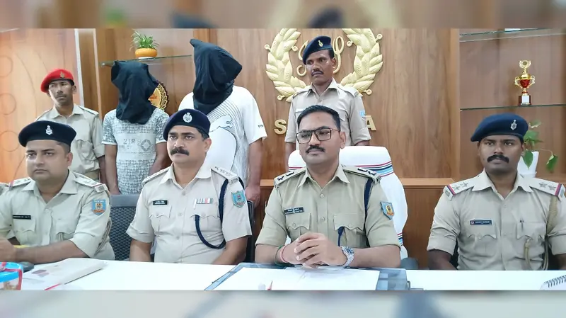 चोरी की कई वारदातों का खुलासा, अंतर्राज्यीय गिरोह के दो आरोपी गिरफ्तार