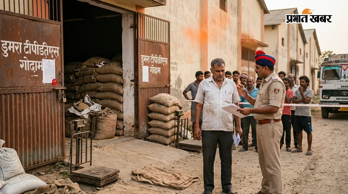 सीतामढ़ी गोदाम गड़बड़ी मामला: सहायक प्रबंधक निलंबित, तत्कालीन जिला प्रबंधक पर भी गिरी गाज सीतामढ़ी गोदाम गड़बड़ी मामला: सहायक प्रबंधक निलंबित, तत्कालीन जिला प्रबंधक पर भी गिरी गाज