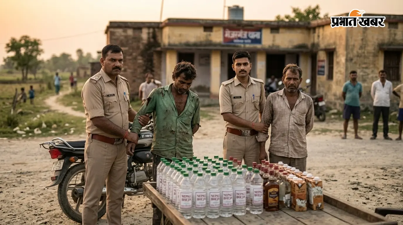 मेजरगंज: 51 लीटर शराब के साथ 2 तस्कर गिरफ्तार, बाइक जब्त मेजरगंज: 51 लीटर शराब के साथ 2 तस्कर गिरफ्तार, बाइक जब्त