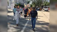 राजगीर में सोहम मुनि जी महाराज का चातुर्मास प्रवेश, पदयात्रा में उमड़े सैकड़ों श्रद्धालु
